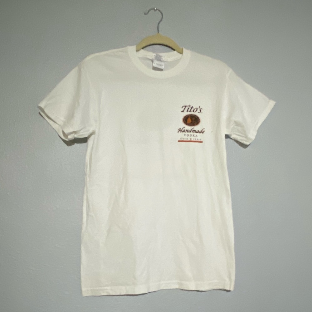 White Tito’s official taster tee shirt